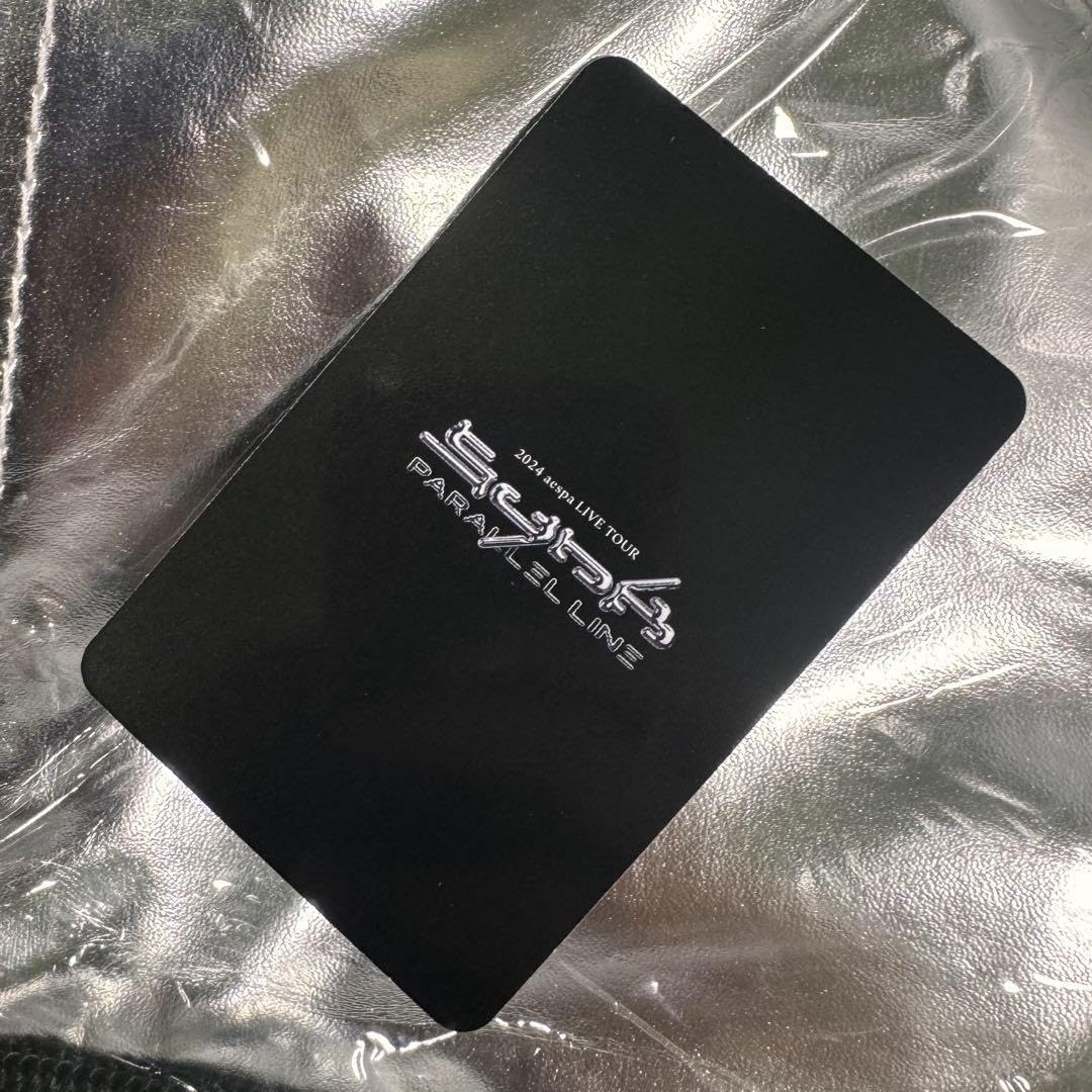 aespa Parallel line VIP 入場トレカ ウィンター aespa Parallel line VIP 入場トレカ ウィンター aespa Parallel
