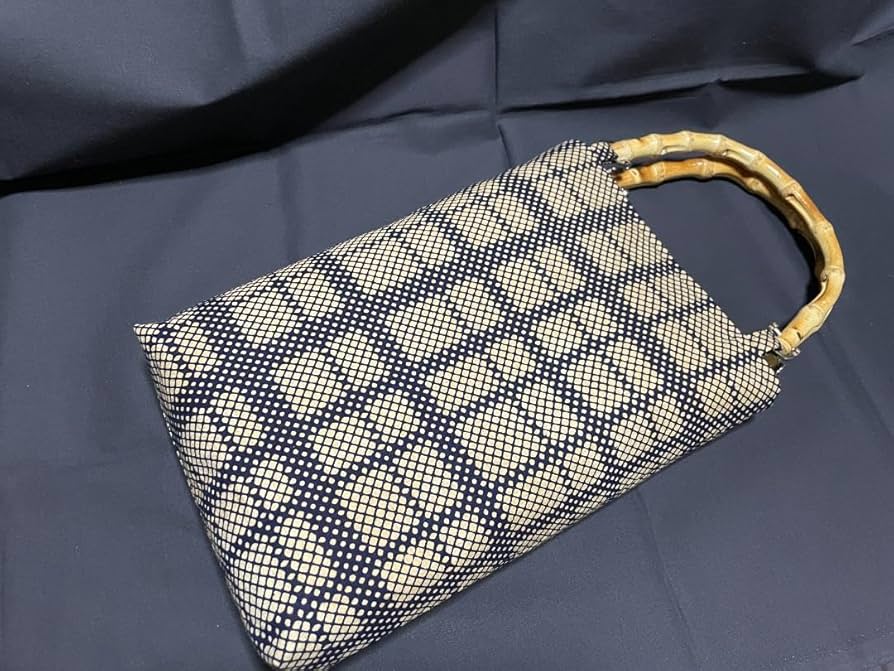 Amazon.co.jp: バンブー 手提げ バッグ 翁格子柄 : おもちゃ