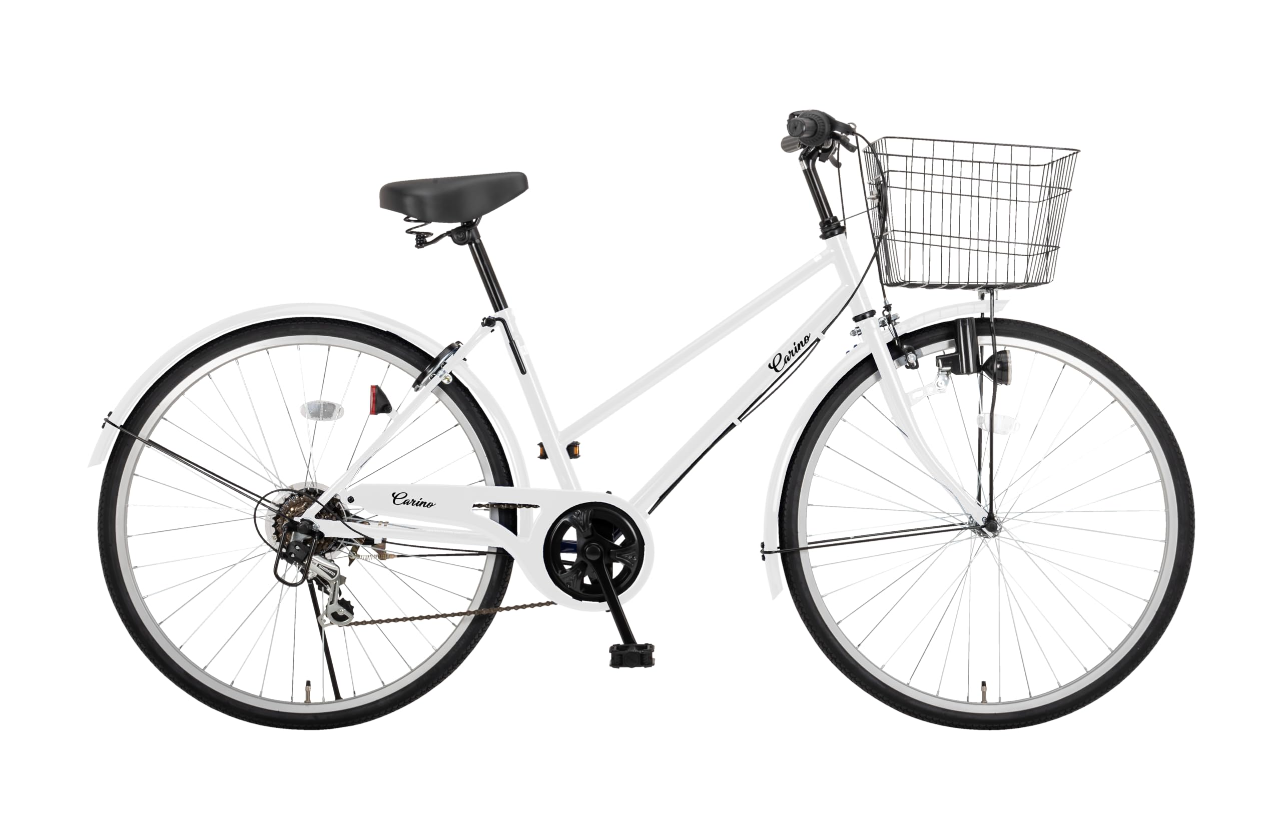 Amazon | 【完成車】Carino 自転車 シティサイクル ママチャリ LED