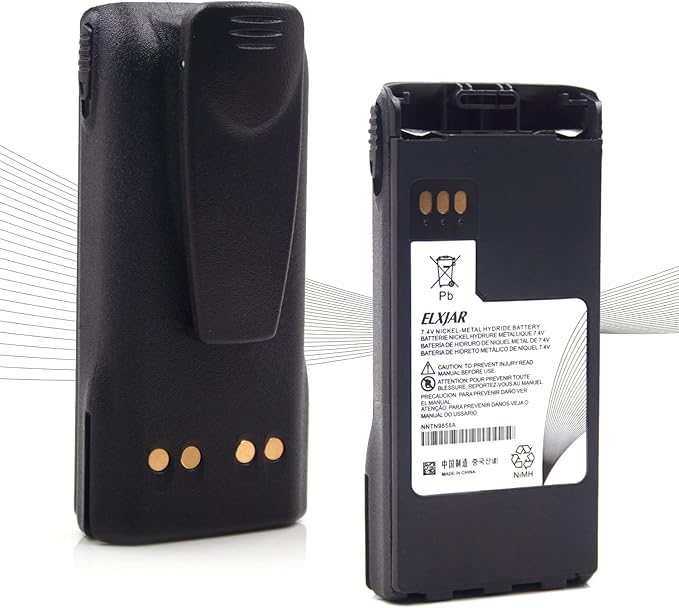 hflexgrad (2Pack) 7.4V 2100mAh Two Way Radio Battery