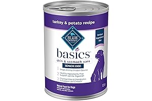 Blue Buffalo Basics Turkey and Potato Grain-Free Senior Wet Dog Food