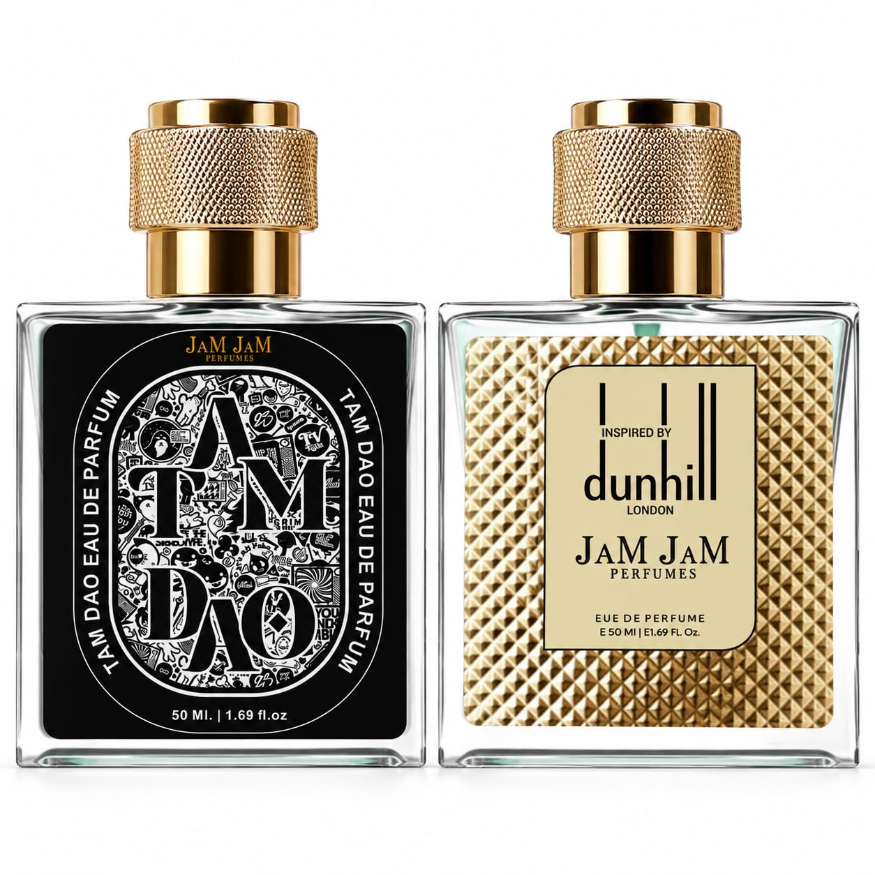 Combo Set – Tam Dao & Dunhill Inspired Eau de Parfum for Men & Women | Long Lasting Woody & Spicy Fragrance Gift Set | 2 x 50ml (1.69 fl.oz)-picture-58