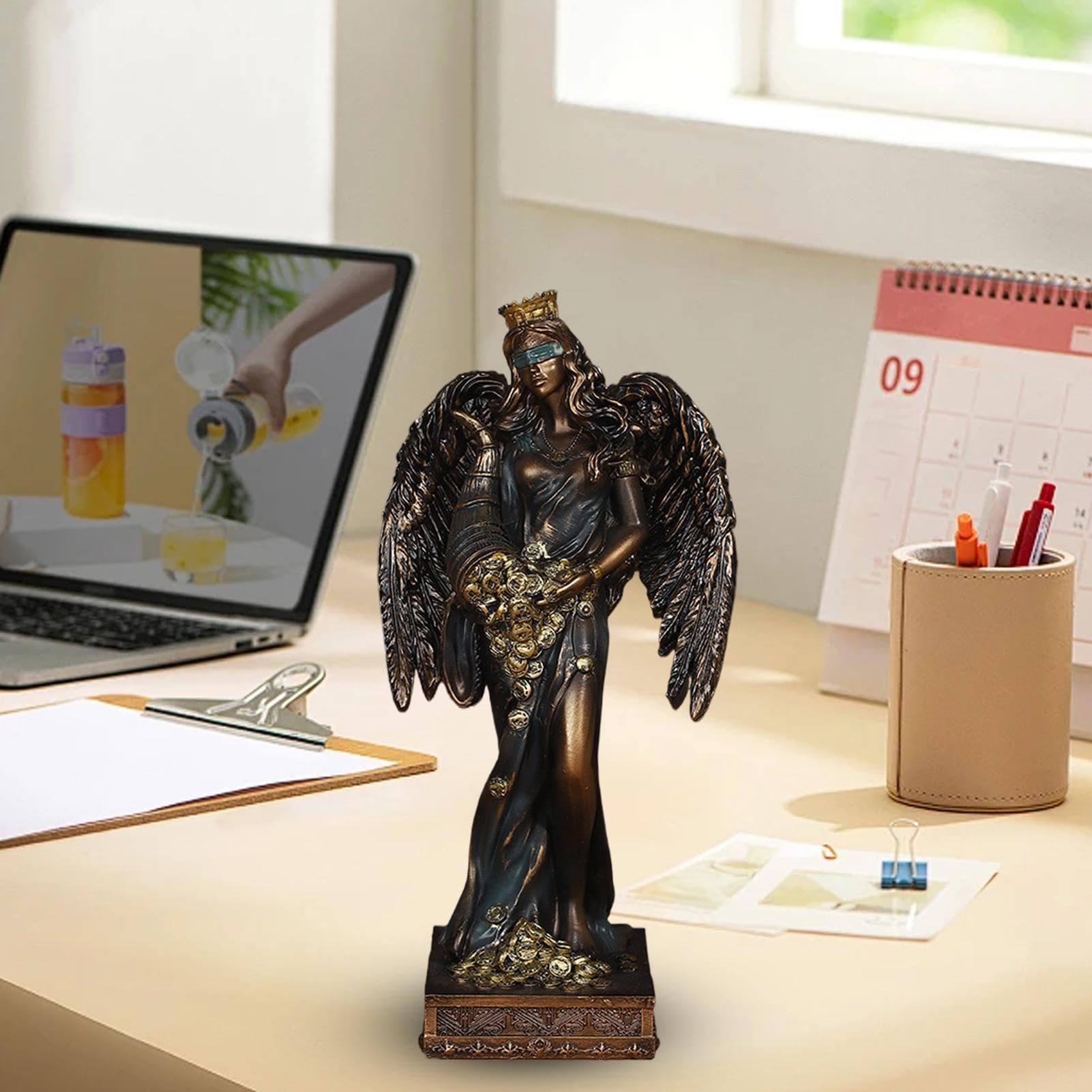 Scultura a forma di corpo femminile, statuetta decorativa in resina, decorazione artistica per scrivania, dea donna, decorazione per la casa, artigianato