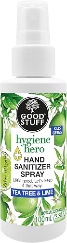 Good Stuff Hygiene Hero Tea Tree and Lime Hand Sanitizer Spray 100 ml