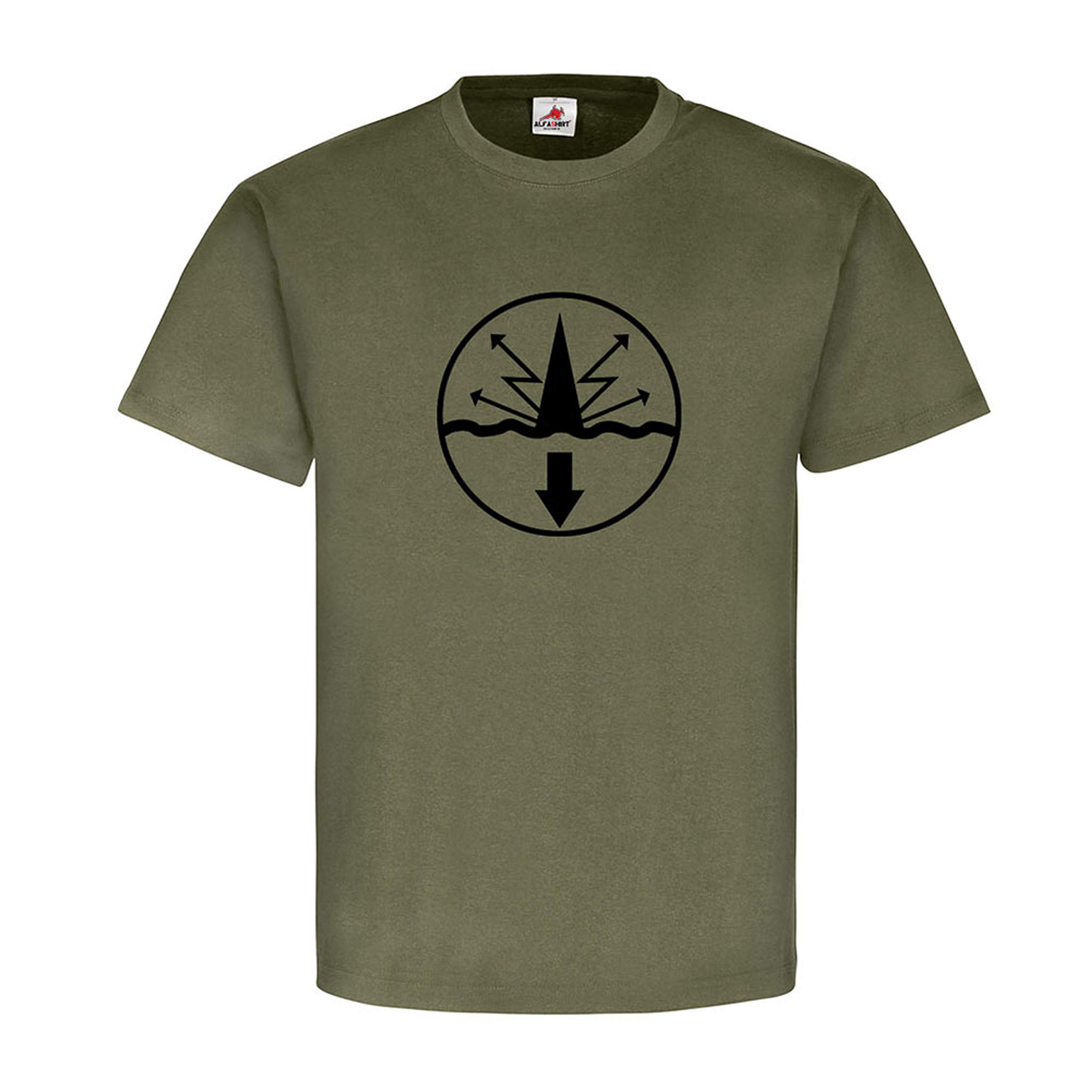 T-shirt NVA Marine Volksmarine 18550 avec insigne RDA - Vert XL - 3
