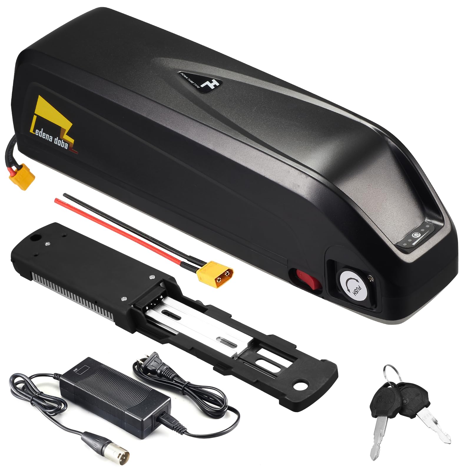 15AH Ebike Battery 48V Electric Bike Lithium Battery, 48 Volts 15000mAh Electric Bicycle Motor with Charger, for 200W -1100W