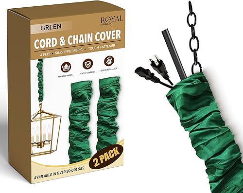 Vista 81 de Royal Designs, Inc - Funda para cadena y cordón de tela con cierre táctil Dorado antiguo