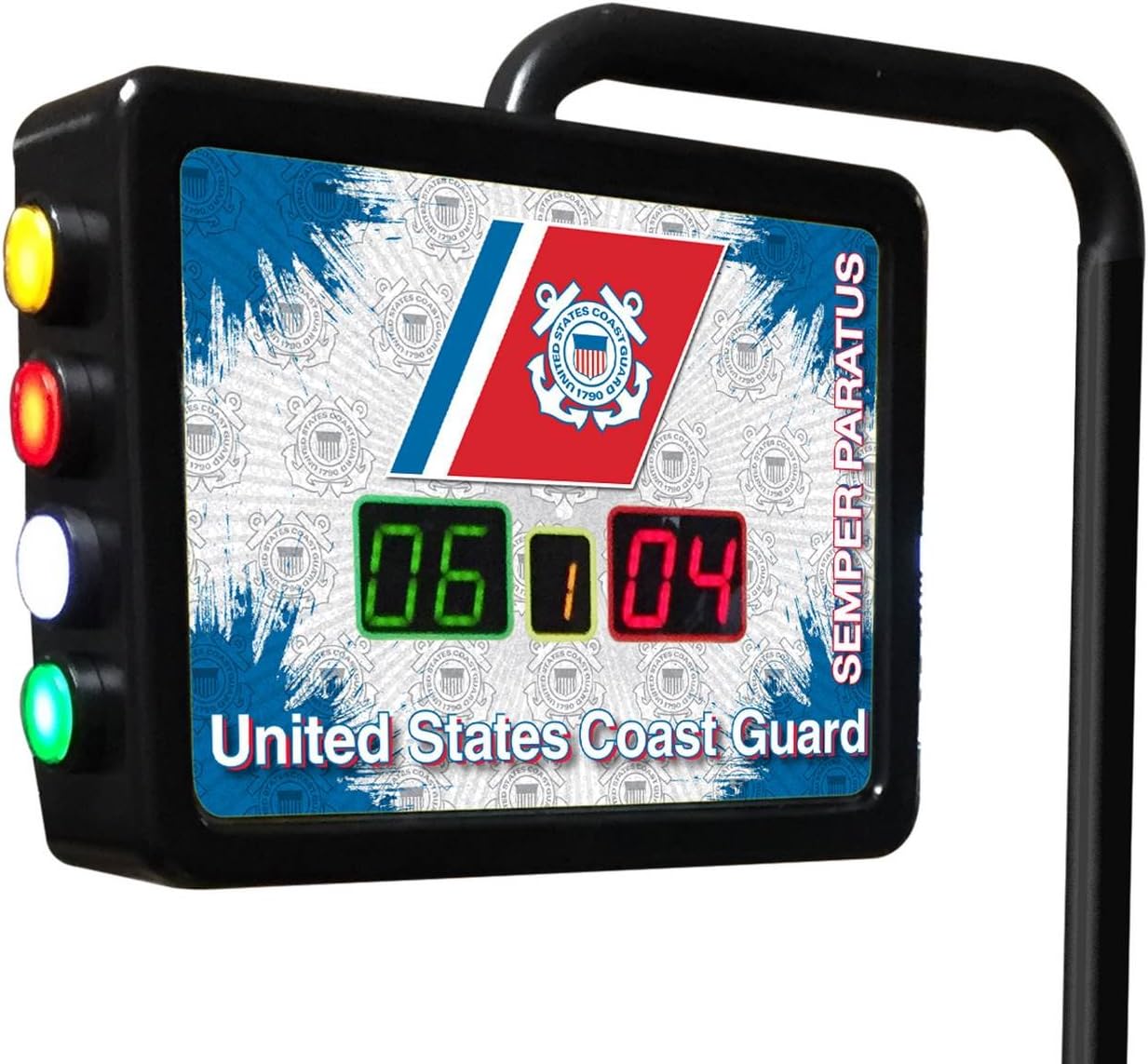 Holland Bar Stool Co. U.S. Coast Guard Electronic Shuffleboard Scoring Unit - Officially Licensed