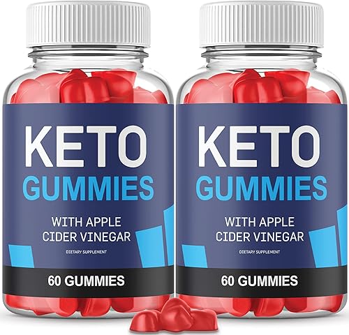 Paquete de 2 gomitas Kickin Keto con fórmula de fuerza avanzada, gomitas veganas Kickin Keto ACV Kicking Keto (120 gomitas)
