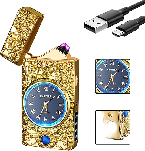 Encendedor de dragón, encendedor de plasma, encendedor de arco eléctrico, encendedor USB multifuncional, encendedor resistente al viento, encendedor