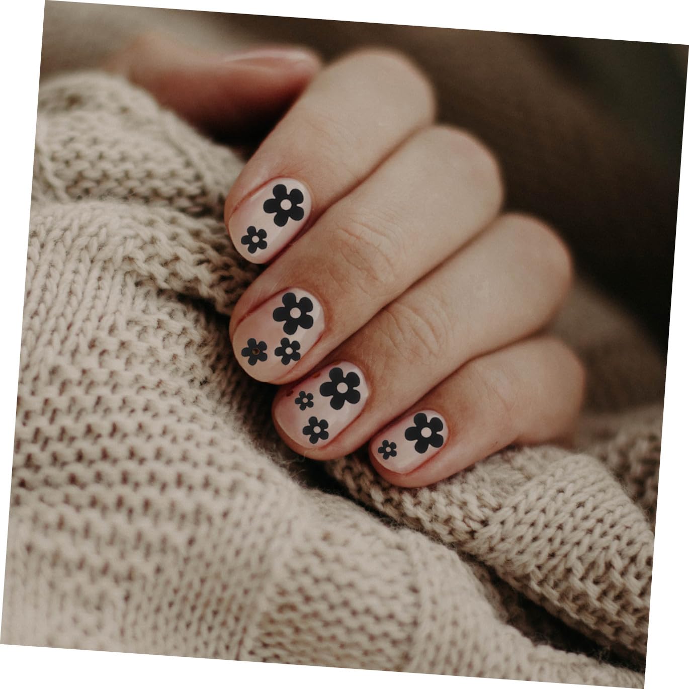 Didiseaon 5 Juegos Pegatina Adhesivos Para Uñas Nail Stickers Etiqueta Engomada Del Arte Del Clavo Diy Calcomanías De Flores Para Uñas Calcomanías Decorativas Para Uñas 6 Hojas * 5