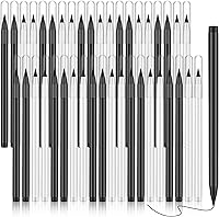Vista 1 de Marsui 40 piezas de lápiz eterno, lápiz indeleble para siempre, lápiz eterno con borrador, estético, reutilizable para escritura, dibujo, hogar