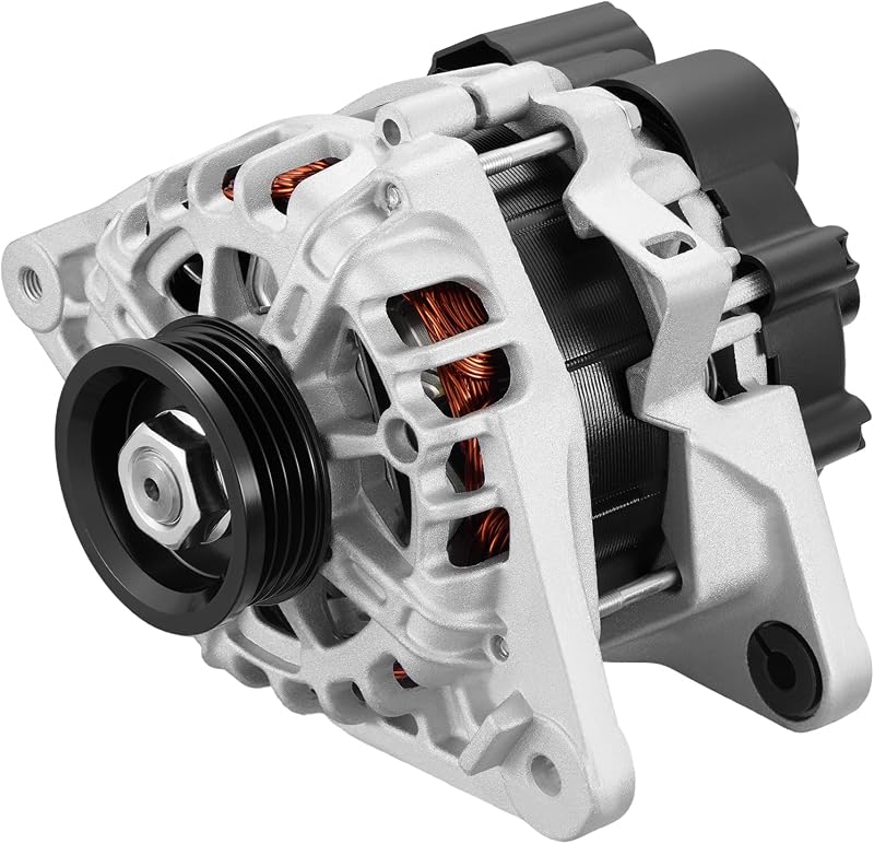 Alternador BDFHYK 12 V 90 A para Hyundai Elantra, Kia Soul e Kia Spectra/Spectra5 – 1 unidade