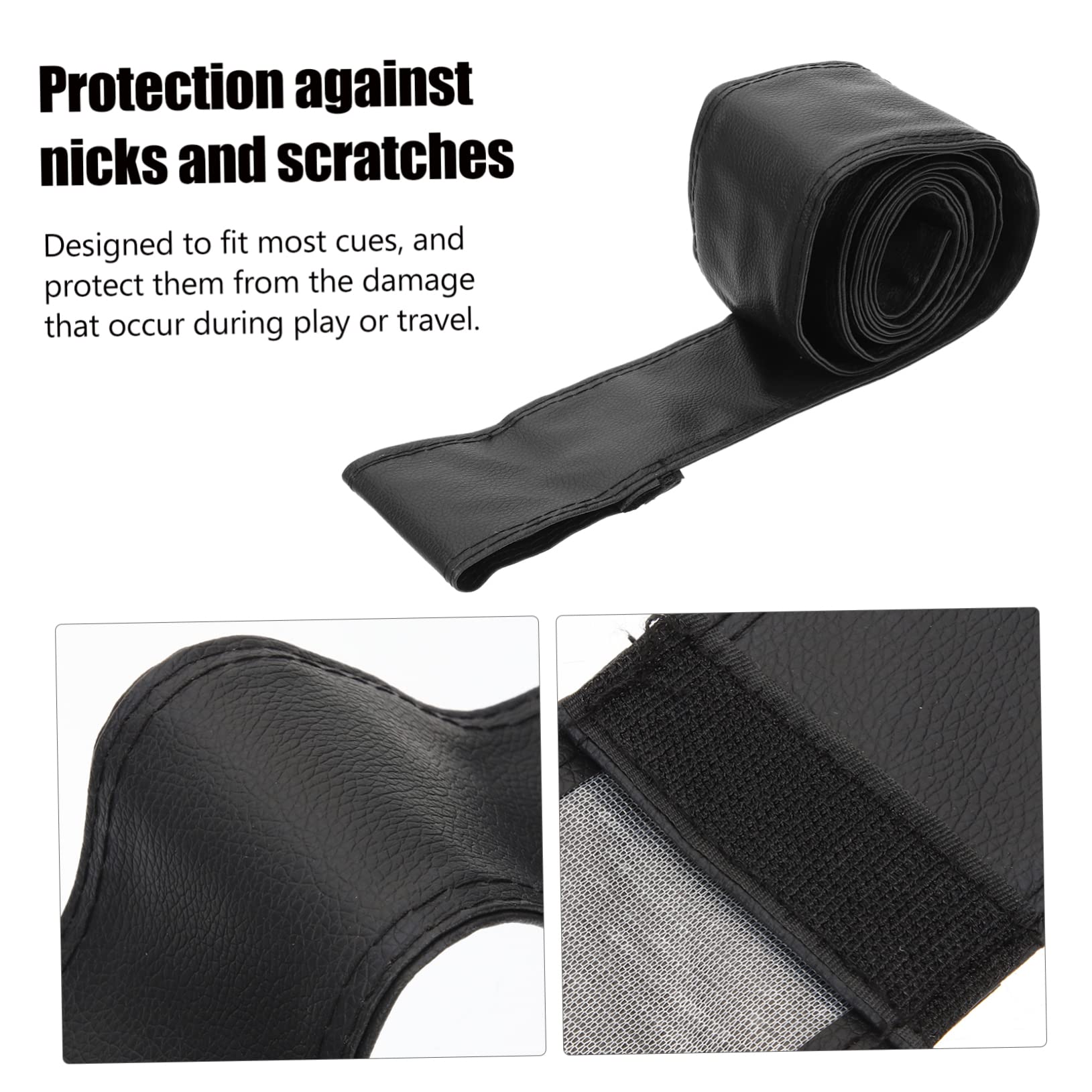 GAROZATION Professional Billiards Cue Bag for 1 Stick Storage Case Protective Cover Pool Cue Accessories Portable Cue Holder Billiard Supplies