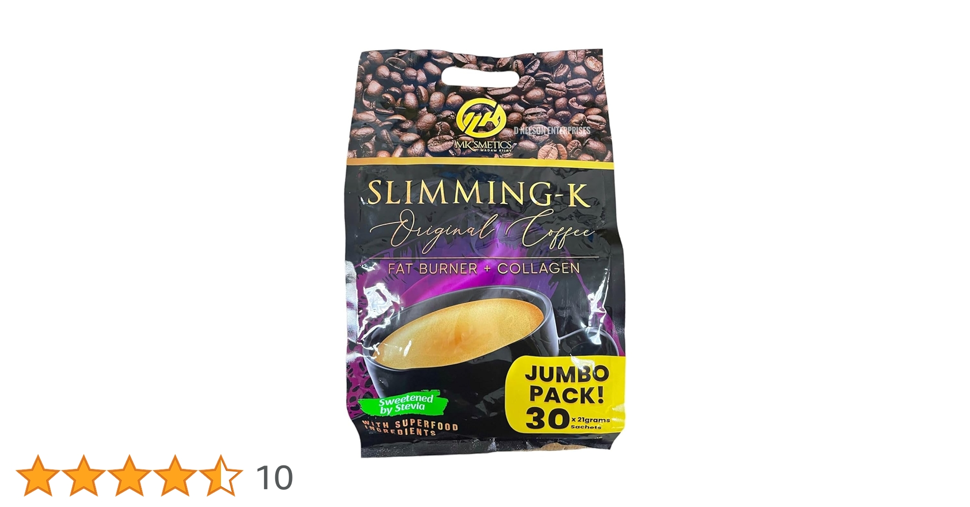 SLIMMING-K Coffee by Madam Kilay - 21g x 30 Sachets (Jumbo