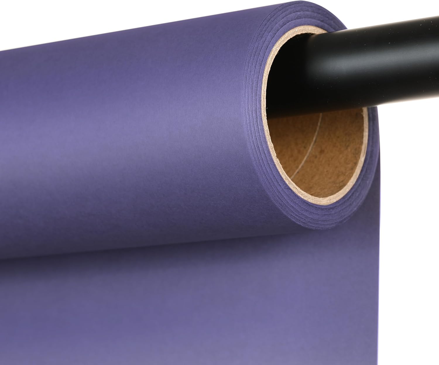 Seamless Photography Background Paper Roll, Blue Photo Paper Backdrop for Photography, Video and Streaming (Thistle, 53" x16') 53" x16' Thistle