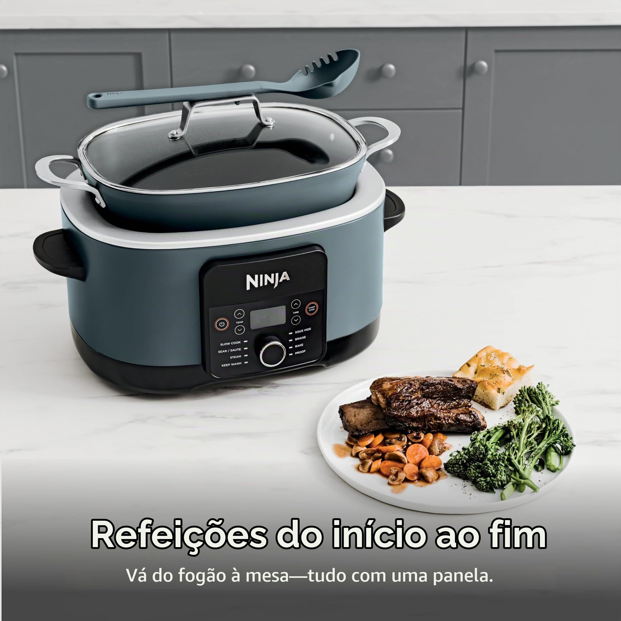 Ninja MC1001 Foodi PossibleCooker PRO 8.5 Quart Multi-Cooker, with