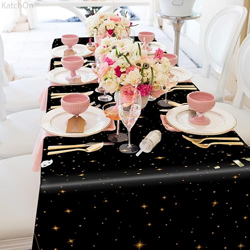 Miniatura 6 de KatchOn, Paquete de 3, mantel de feliz año nuevo – 108 x 54 pulgadas | Decoraciones de Año Nuevo 2025 | Mantel de feliz año nuevo 2025 |