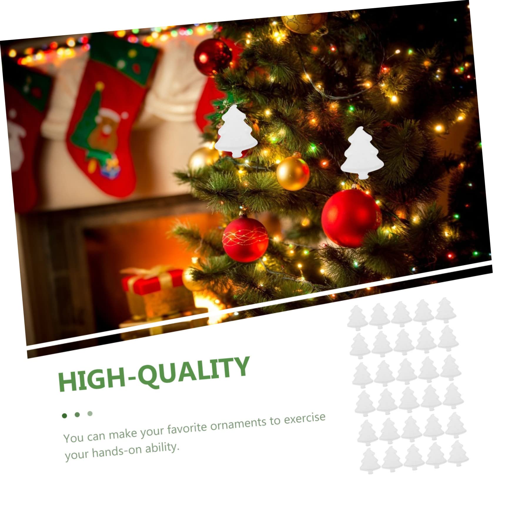 Cabilock 6 Set Albero Pop-up in Schiuma Natale Decorazioni Addobbi Natalizi Personalizzabili Addobbi Natalizi Per Negozi Ciondolo A Forma Di Albero Decorazione Natalizia Vuota 30 Pezzi * 6