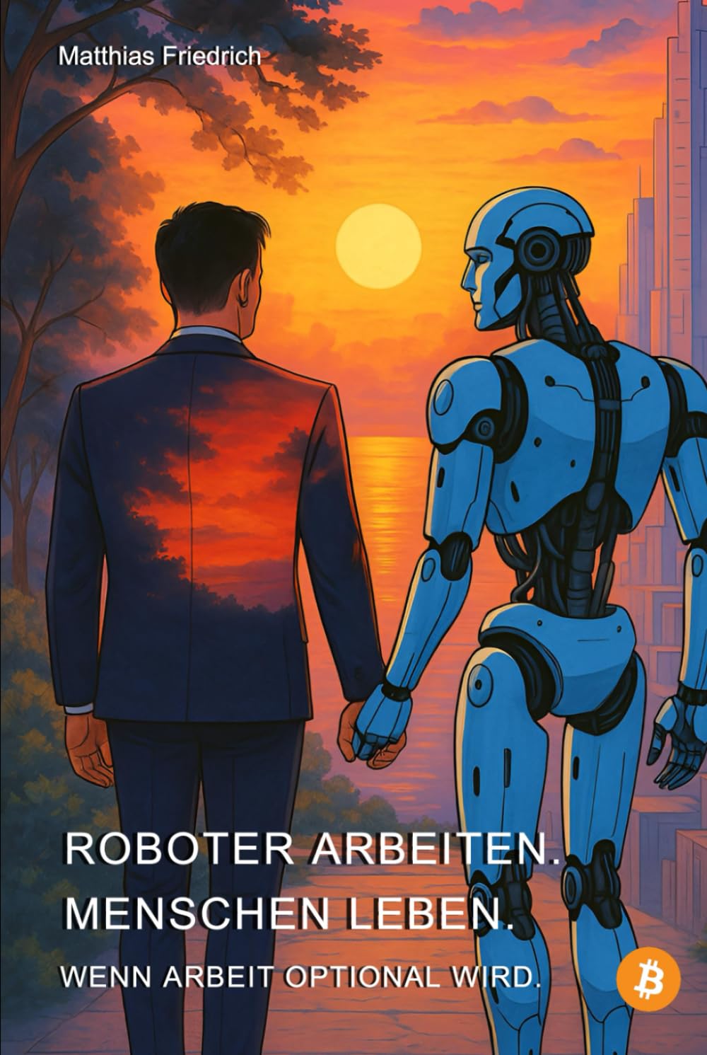 Roboter arbeiten. Menschen leben. Wenn Arbeit optional wird.