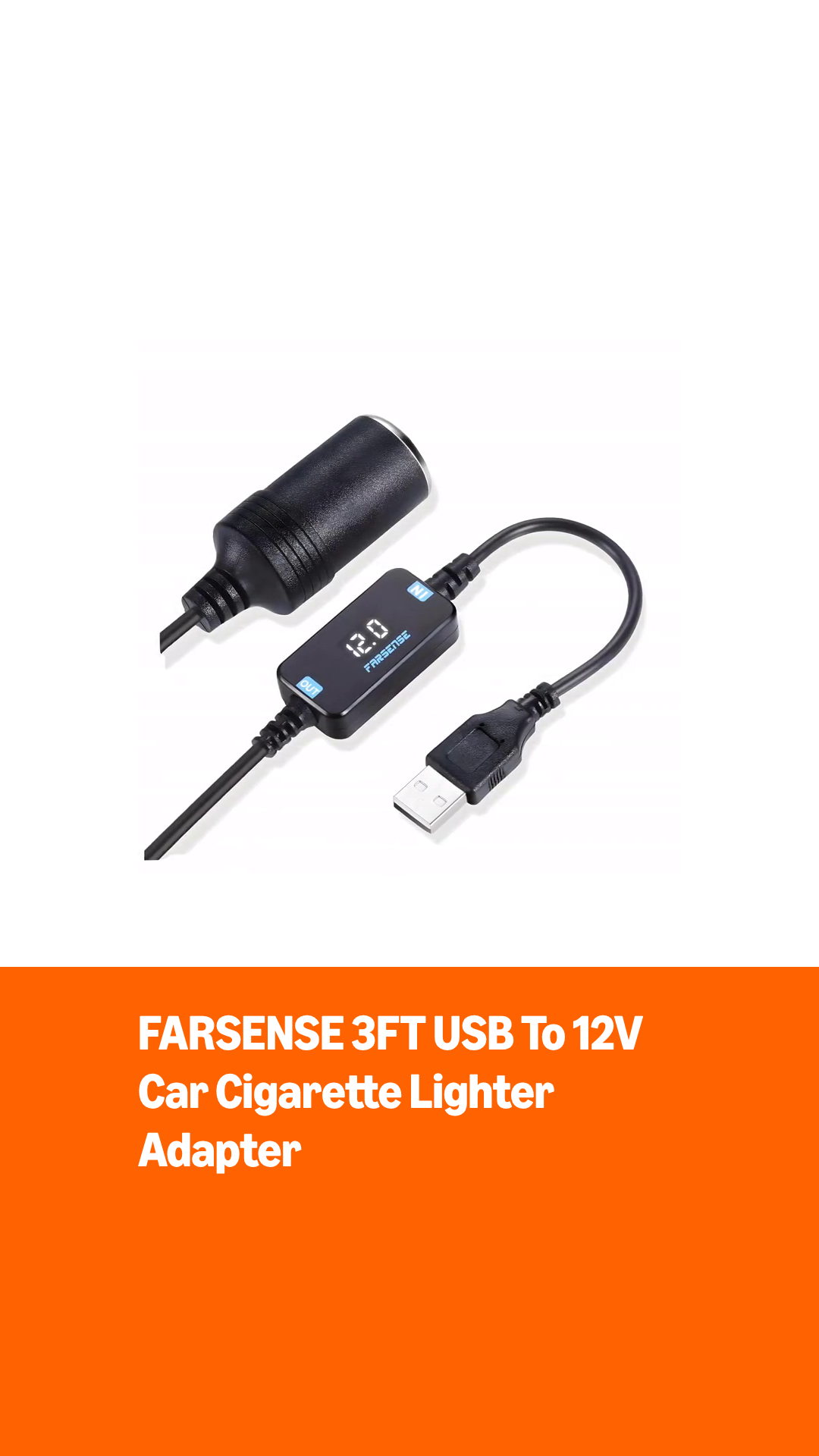 usb to cigarette lighter adapter best buy Amazon.com: USB C to 12V Car Cigarette Lighter Boost Module (5V to 12V) BESTEK 9 in 1 Cigarette