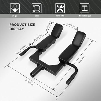 INNOLIFE Viking Press Landmine Handle for 2 Inch Olympic Bar, T Bar Row Attachment Shoulder Press Landmine Attachment Equipment, Black