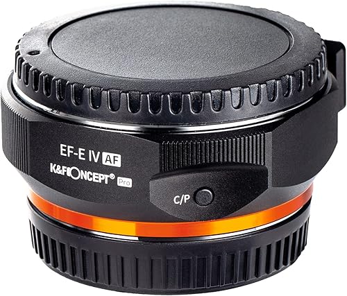 Miniatura 6 de Adaptador de lente electrónico EF/EF-S a E, anillo adaptador de montaje de lente de enfoque automático K&F Concept compatible con lente de montaje