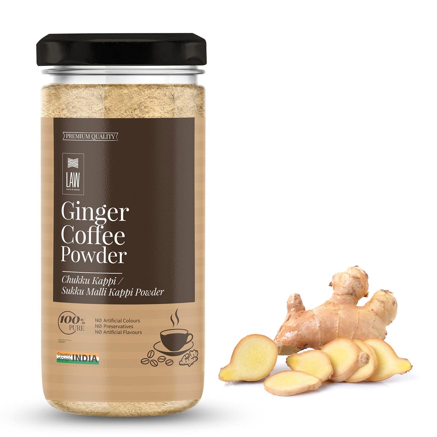 looms & weaves™ - Ginger Coffee Powder (Chukku Kappi/Sukku Malli Kappi Powder) 100 gm (B0B63G6H3N) Amazon Price History, Amazon Price Tracker