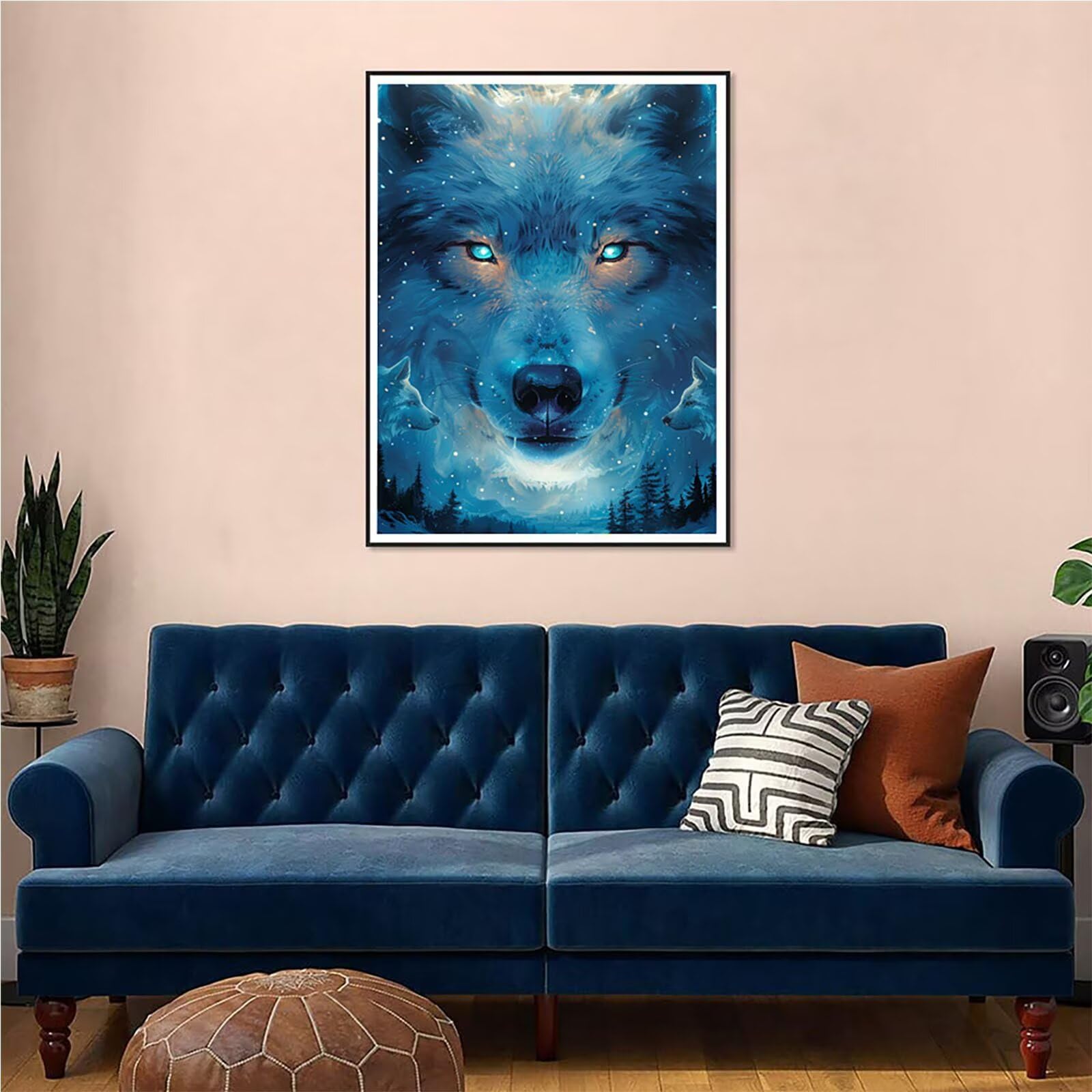 Amazon.com: Wolf Diamond Painting Kits for Adults Beginners, 5D