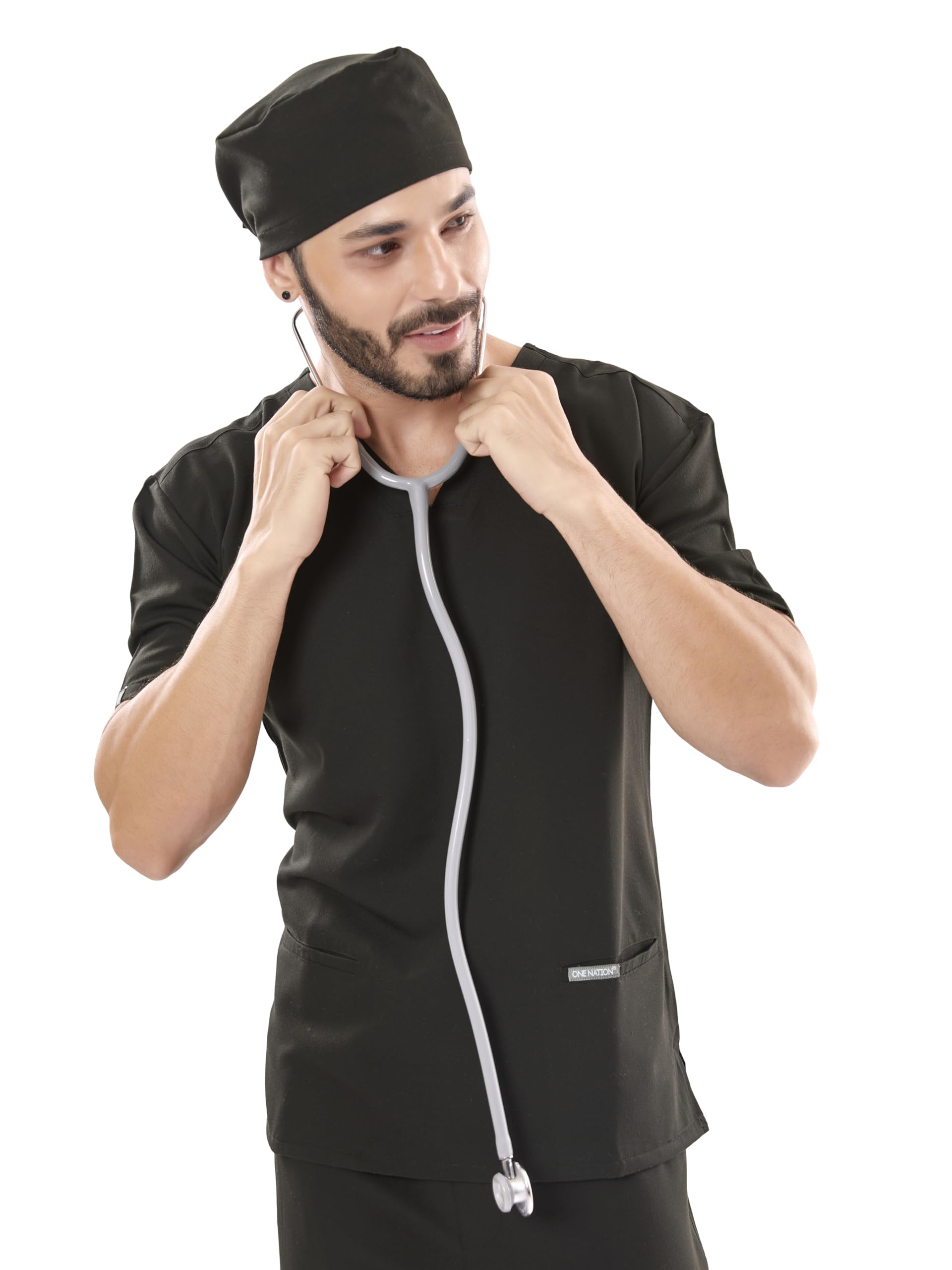 One Nation Free-Size Scrub Caps - Black (B0CS9MCWZQ) Amazon Price History, Amazon Price Tracker