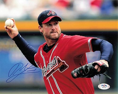 Derek Lowe signed 8x10 photo PSADNA Atlanta Braves Autographed - Autographed MLB Photos