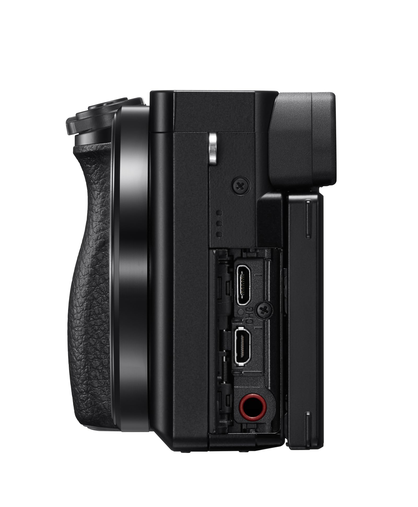 Sony Alpha 6100 Kit Fotocamera Digitale Mirrorless con Obiettivo Intercambiabile SELP 16-50mm, Sensore APS-C, Video 4K, Real Time Eye AF, Real Time Tracking, ILCE6100AB + SELP16502B, Nero