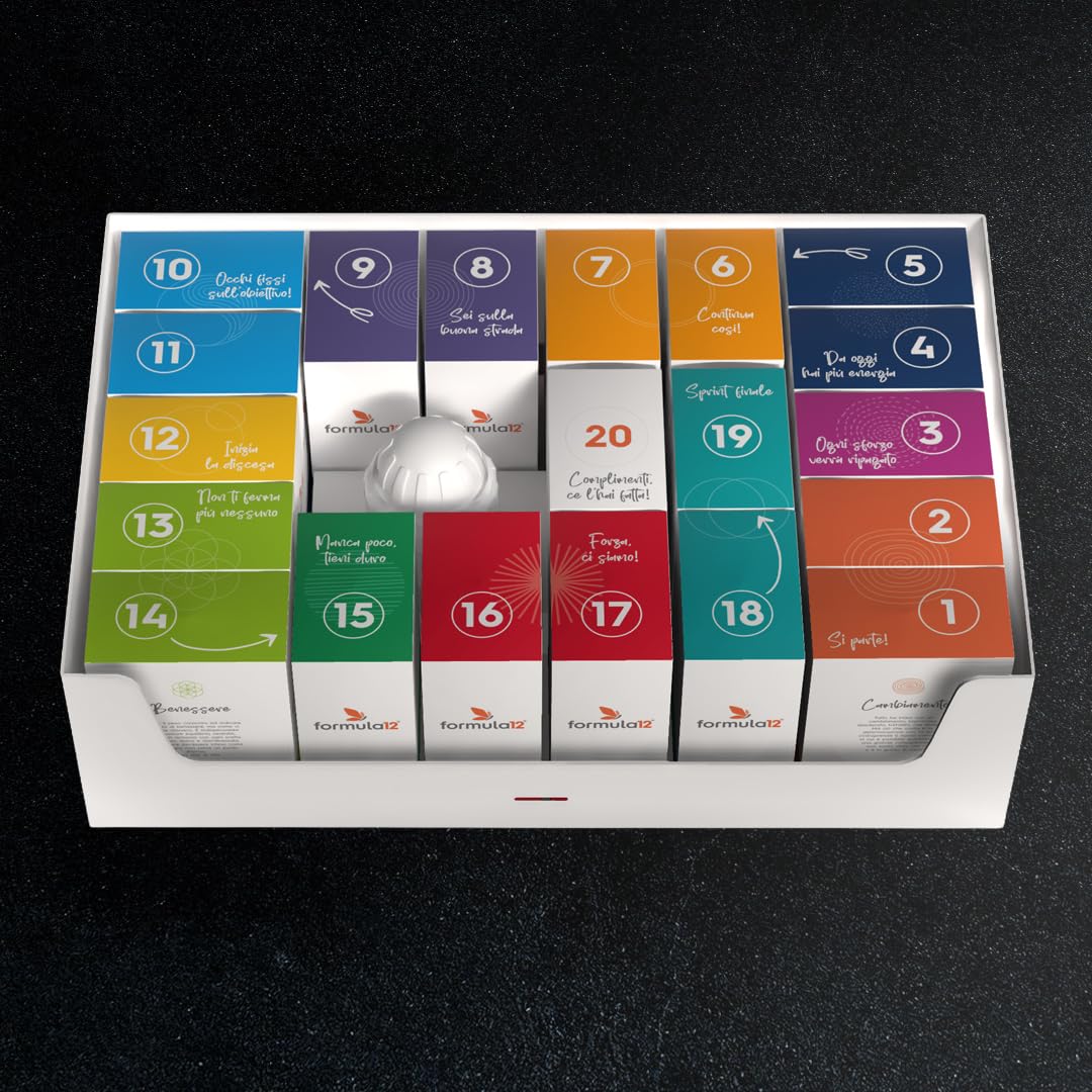 Shockbox Pro Formula12 - Kit dimagrante - 20 giorni - Colazione - Pranzo - Merenda - Cena - Dieta chetogenica