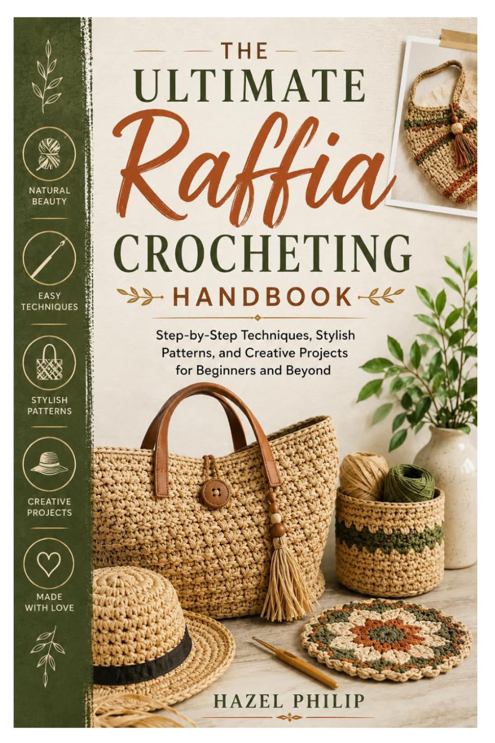 The Ultimate Raffia Crocheting Handbook: Step-by-Step Techniques, Stylish Patterns, and Creative Projects for Beginners and Beyond