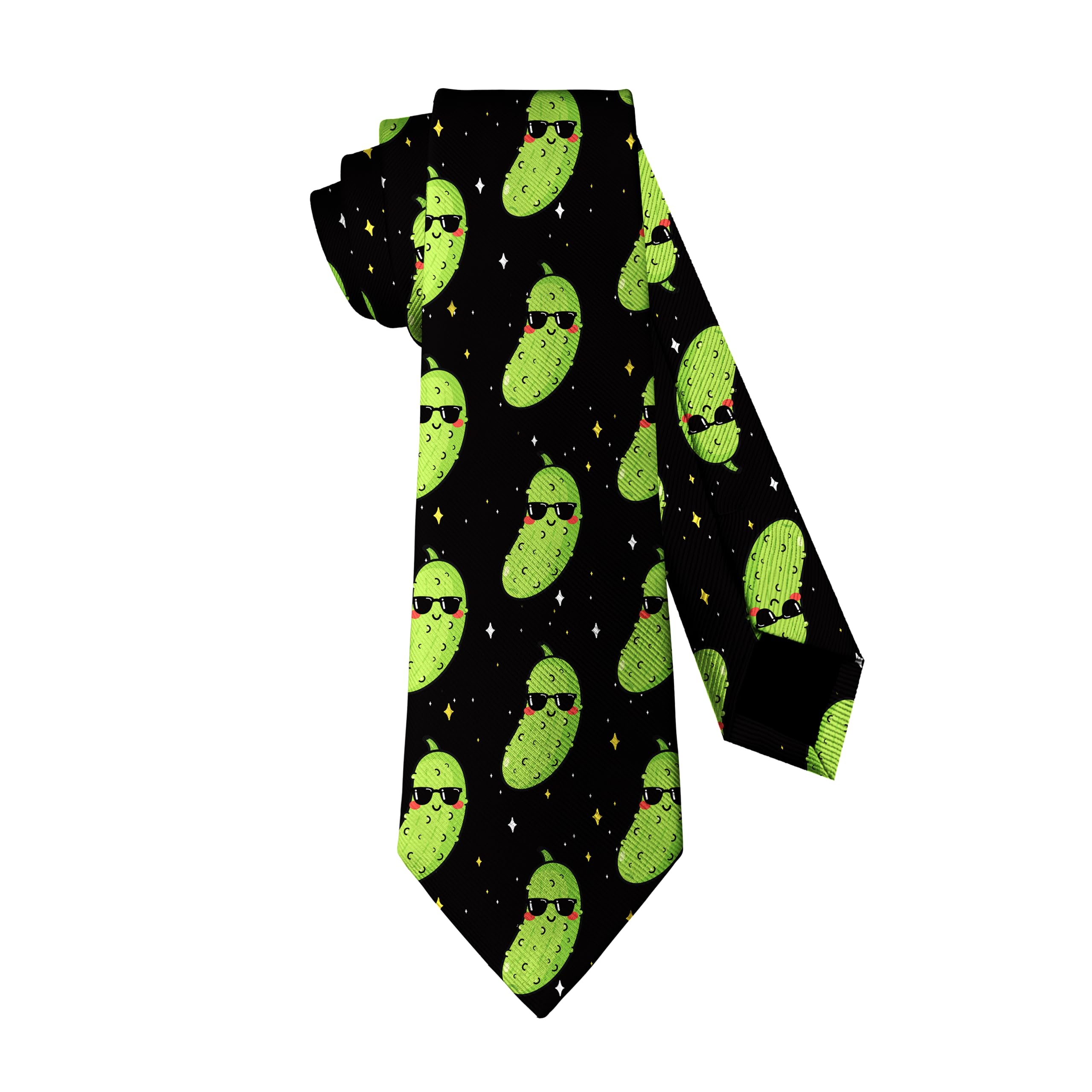 Unedskck Men's Tie Funny Neckties Formal Party Business Neckties Soft Comfortable Ties