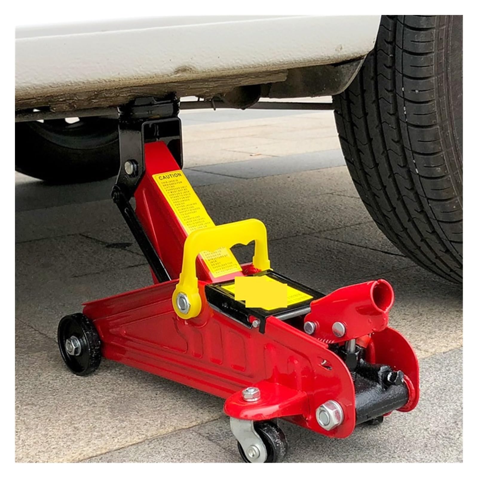 Cric idraulico orizzontale 2T, cric idraulico manuale per auto, martinetto idraulico 2T, kit cric per auto