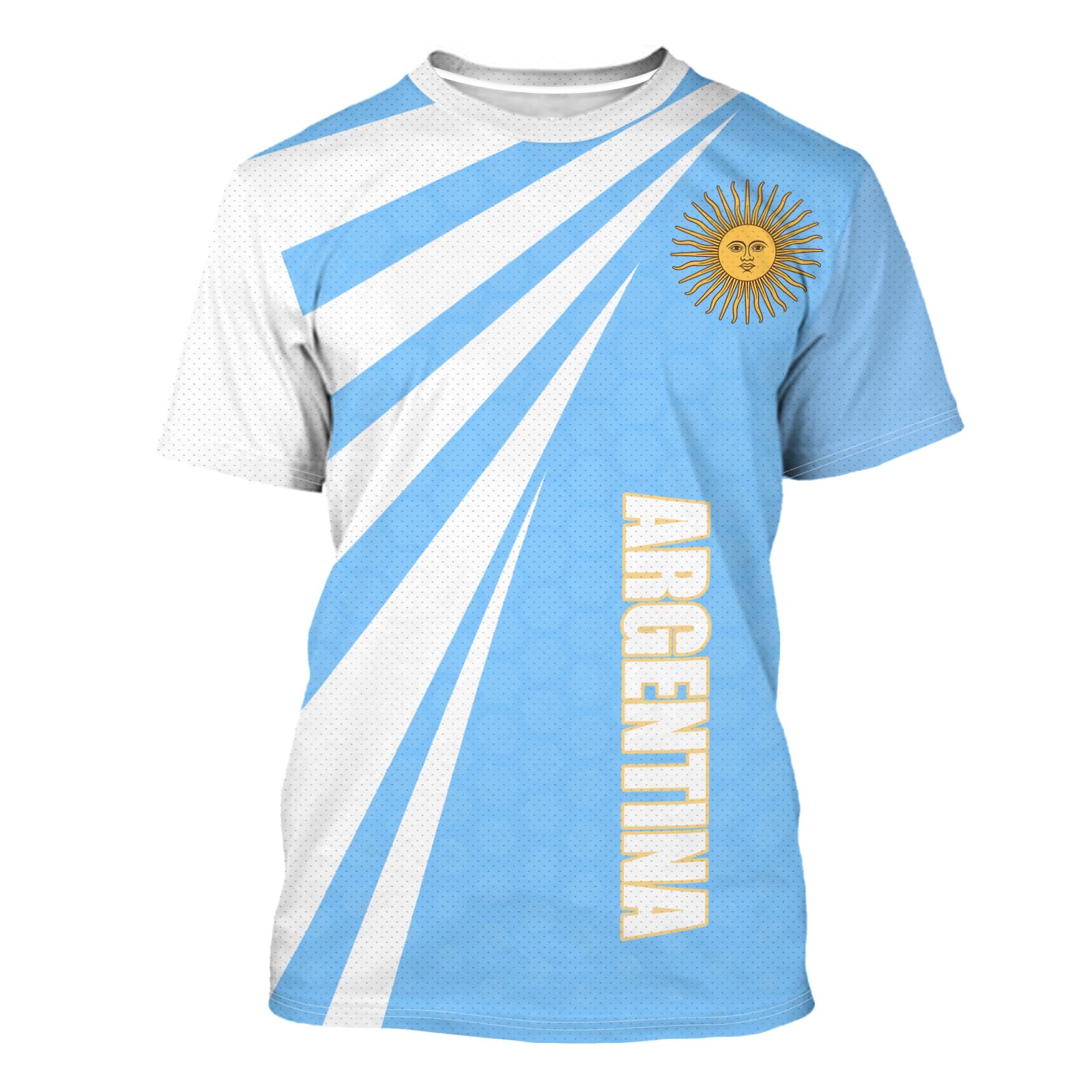Men Soccer Jersey National Flag Short Sleeve Graphic Sport T-Shirt Unisex Training Footba…