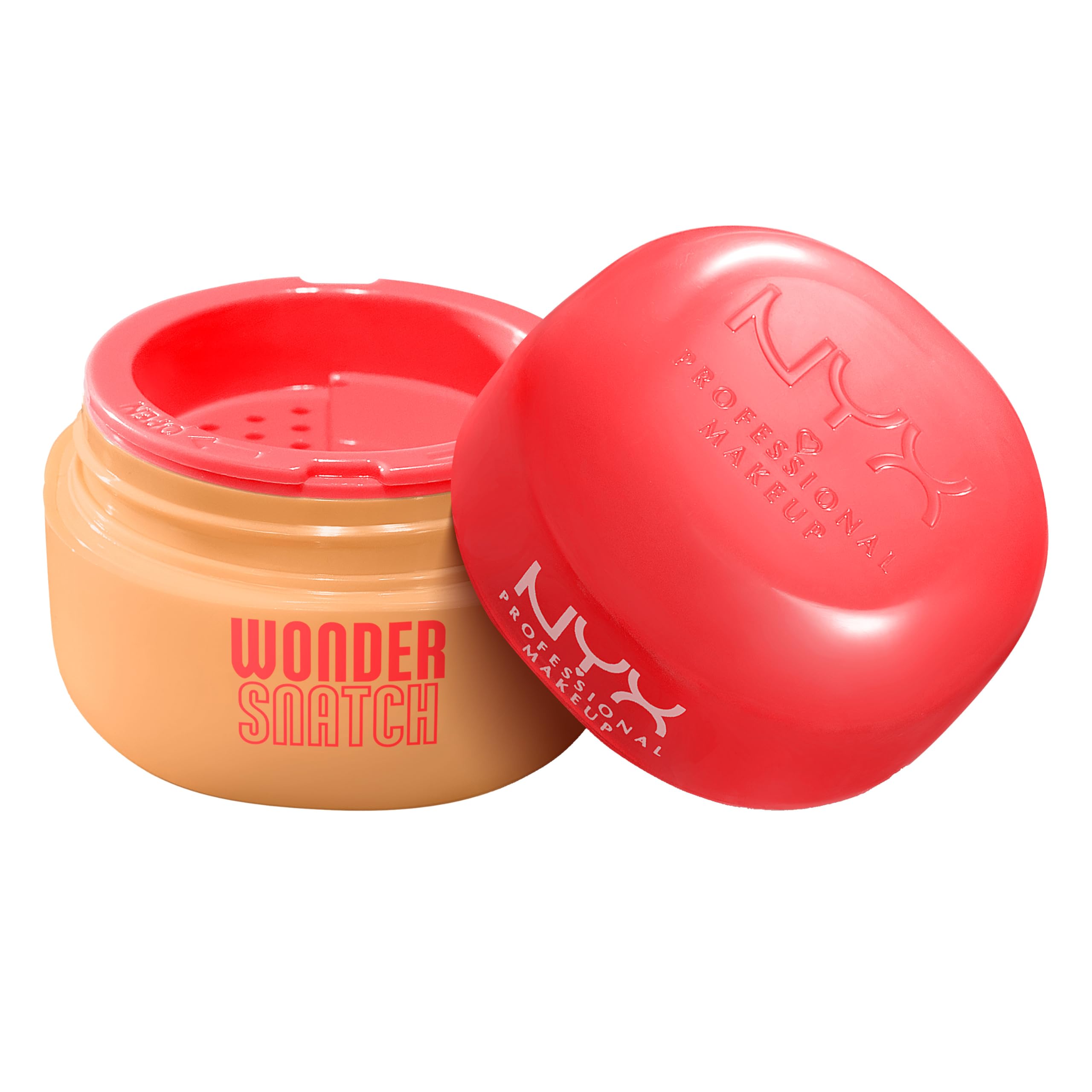 NYX Professional Makeup Wonder Snatch Powder – Poudre libre fixatrice – Fini mat doux – Tenue 16H Sans Effet plâtre – Texture Ultra-​Légère – Teinte : Banana Brat