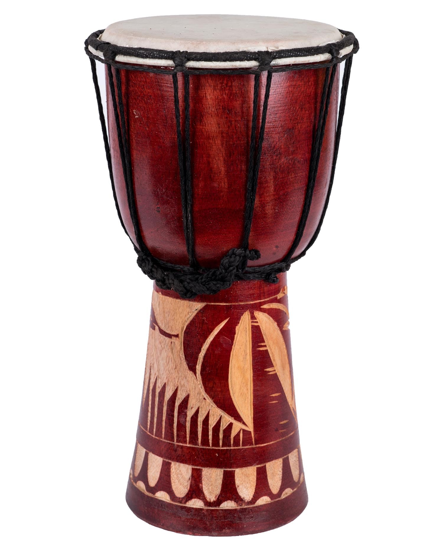 30cm Kinder Djembe Trommel Bongo Elefant Guter Klang Afrika Style Braun super für den Kindergarten