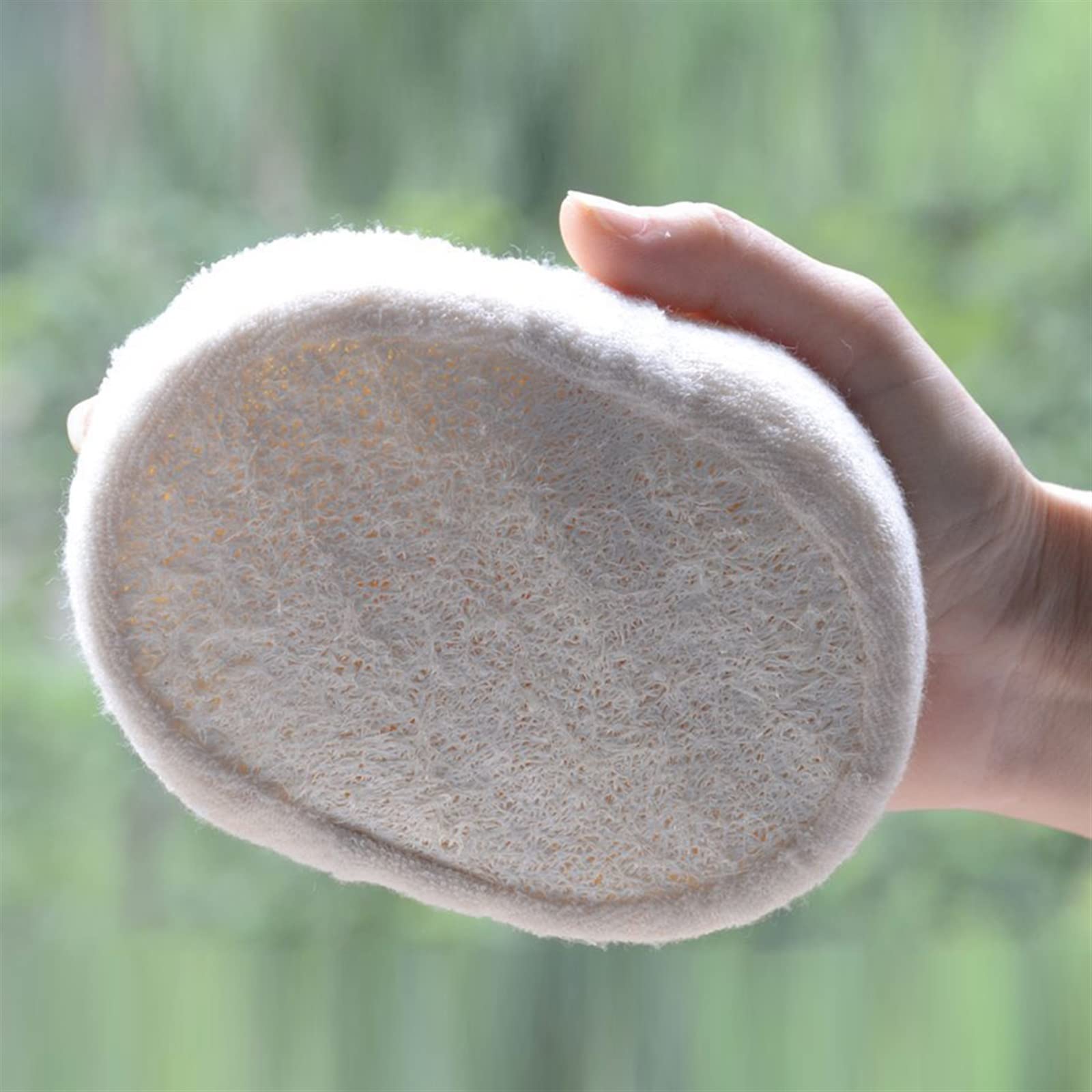 Trockenes Bürsten, natürlicher Luffa-Badeschwamm, Bademopp, Dusche, Körperwäsche, Reinigungsschwamm, langlebig, gesund, Massagebürste
