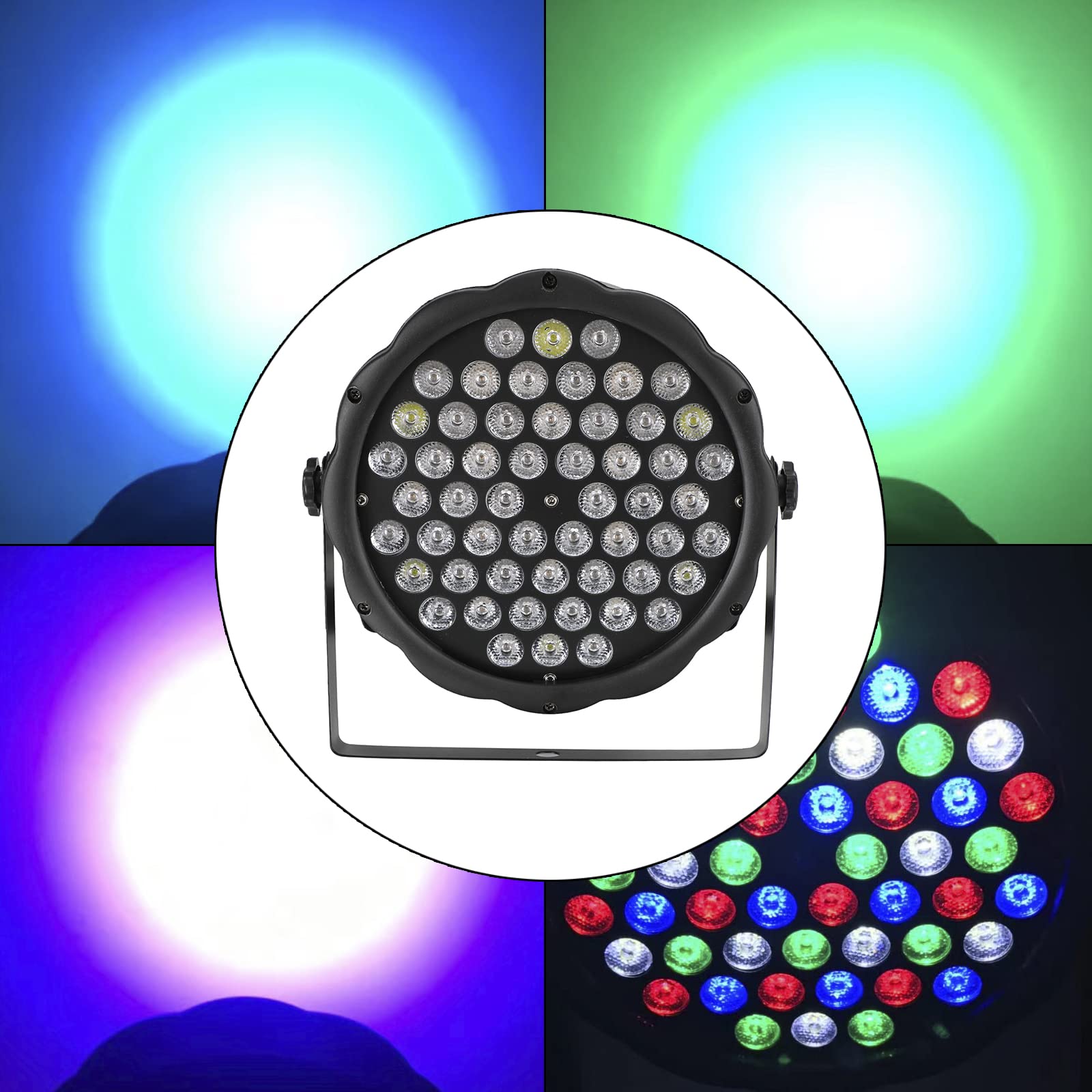 Amazon.co.jp: Frezon 舞台照明 54x1W RGBW LED ダンスライト DMX512 3