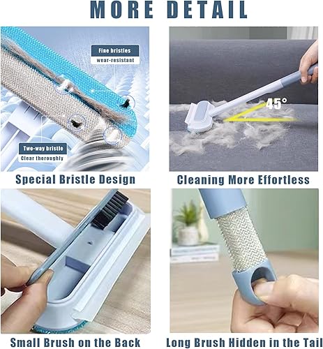 Miniatura 3 de Cepillo removedor de pelo de mascotas, reutilizable, removedor de pelo de gatos y perros, herramienta portátil profesional para quitar pelo de