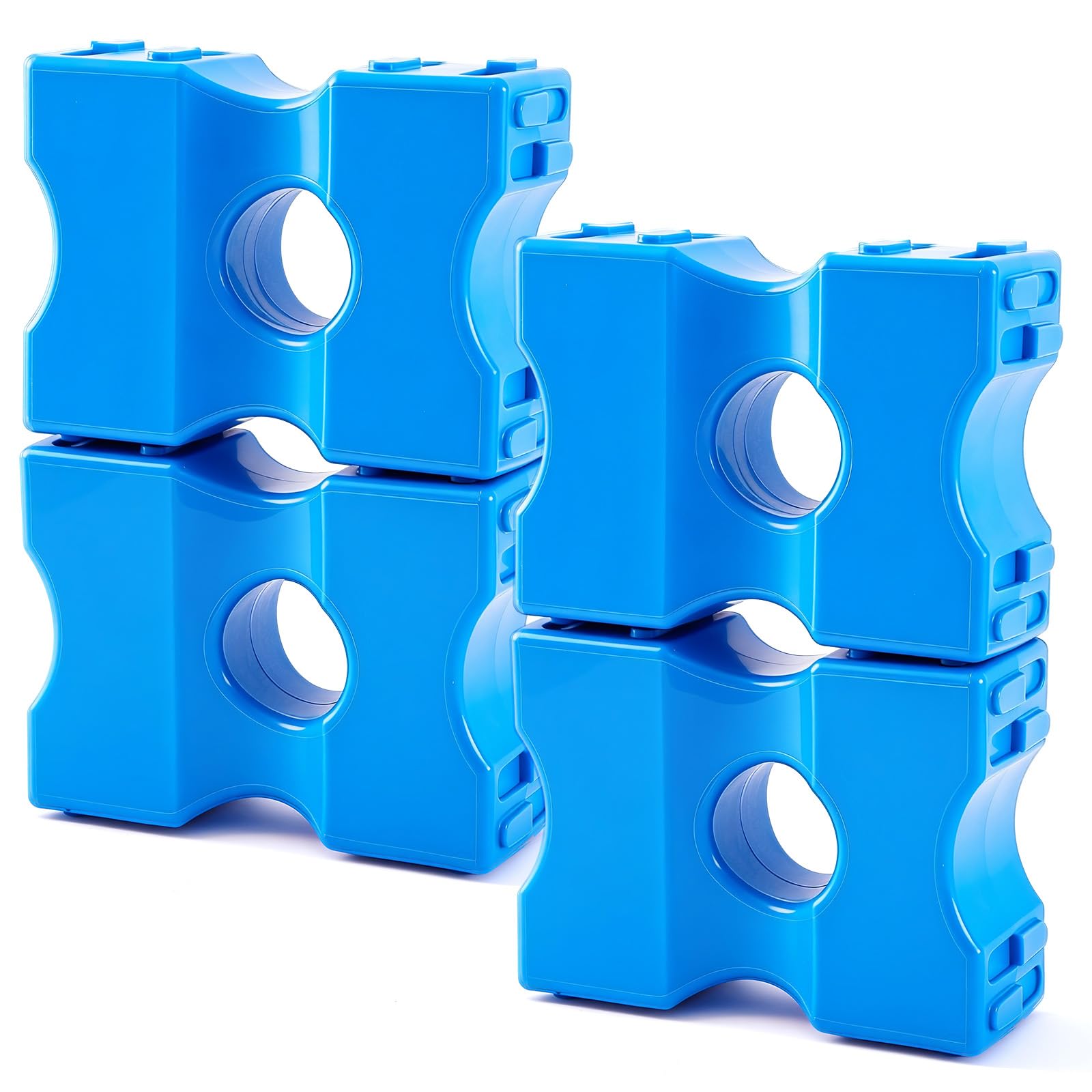 Photo 1 of Silipull 4 Pcs Jump Blocks for Horses, 15.75 x 11.8 x 5.6 Inches Pets Jump Block Training Enhances Equestrian Practice Equipment for Equestrian Enthusiasts Education Obstacle Practice, Riding Clubs