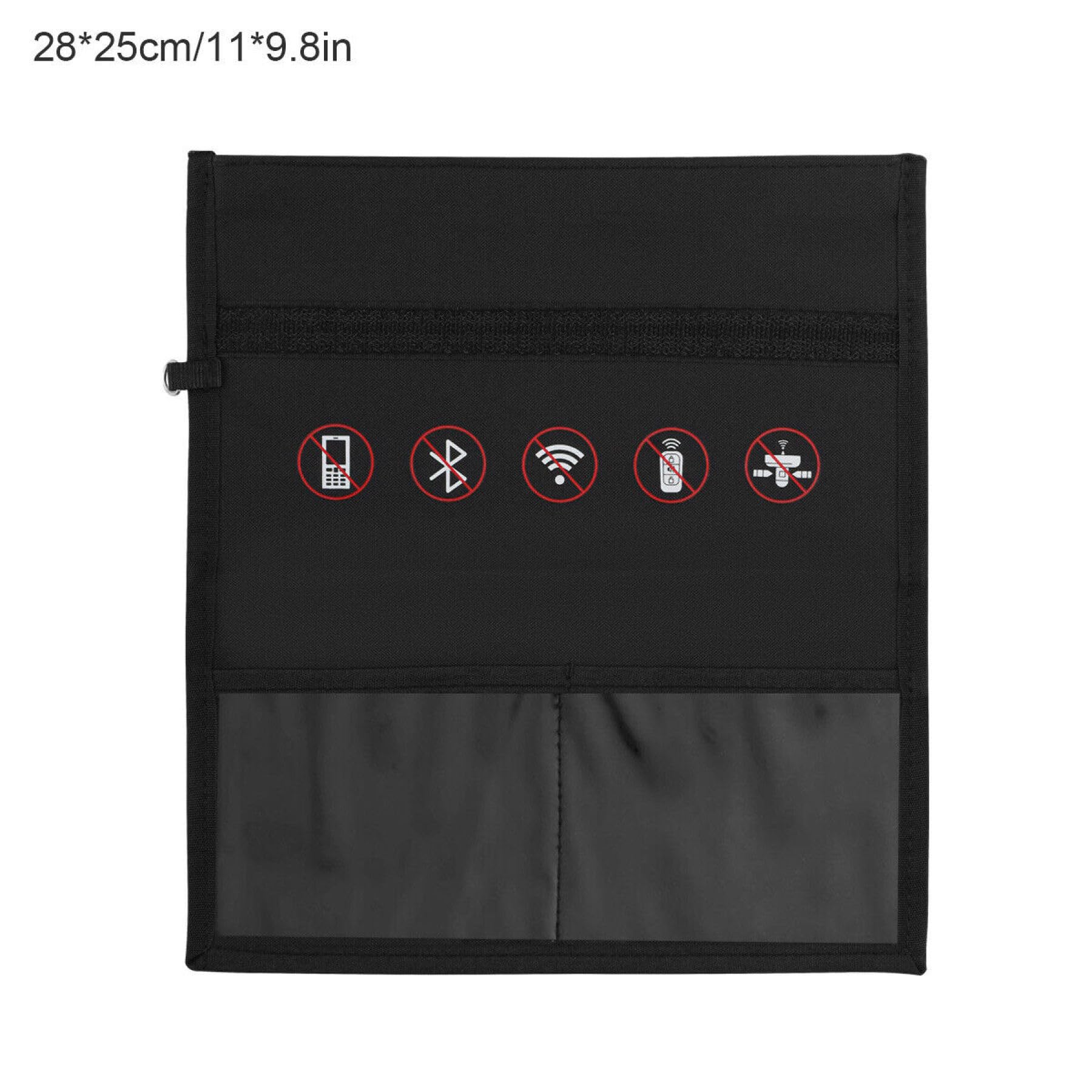 Torba Faraday z osłoną blokującą sygnał RFID, duża torba na laptopa, mała/duża (25 * 28 cm)