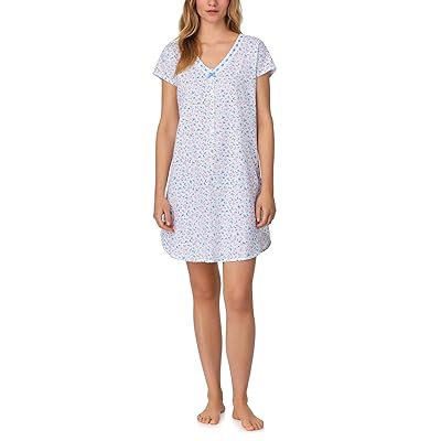 Eileen West Womens Short Cap Sleeve Sleepshirt Women