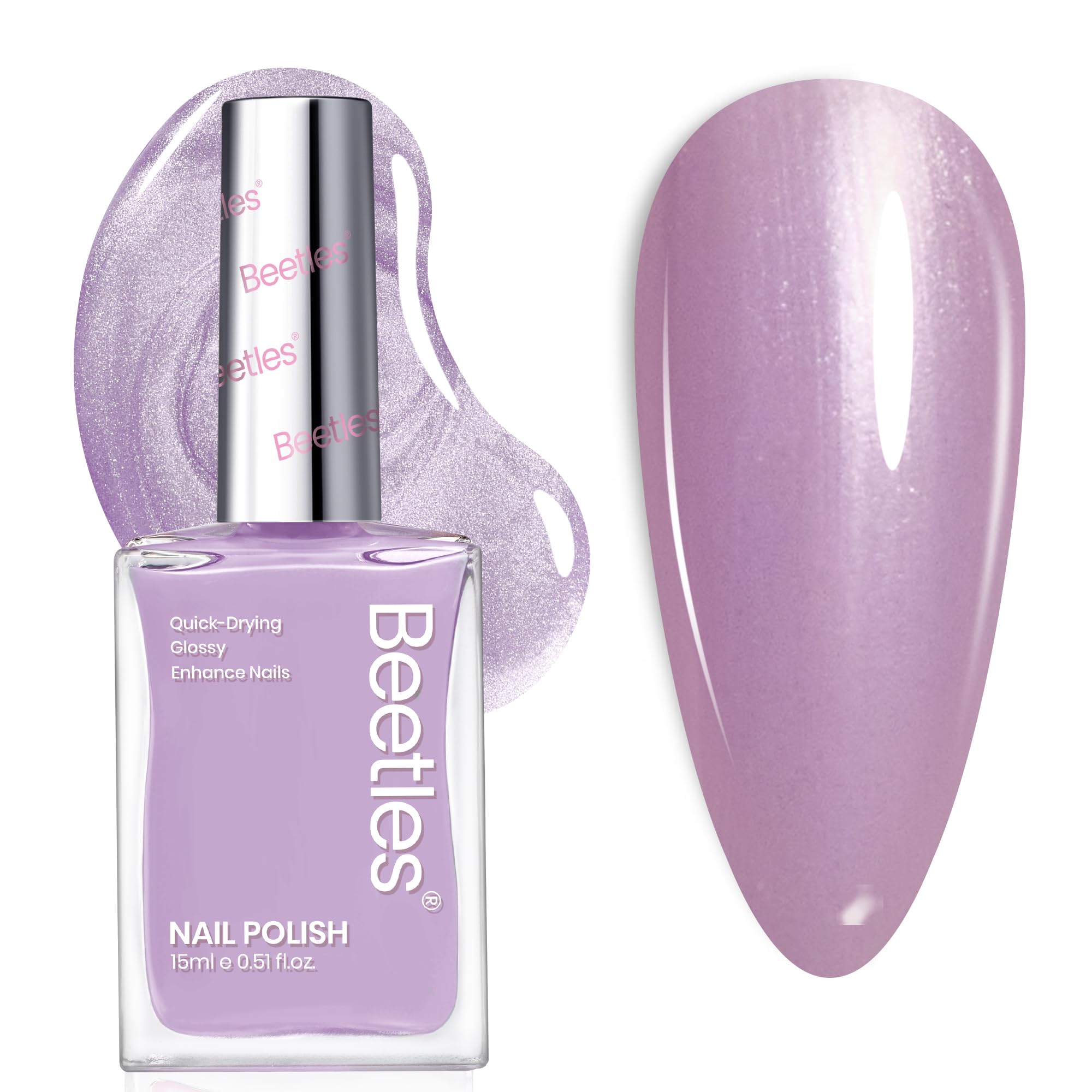 Amazon.com : Beetles Purple Nail Polish