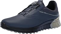 ECCO Men's S-THREE GORE-TEX Golf Shoes - Waterproof Stability, Traction & Hybrid Style for Course & Casual