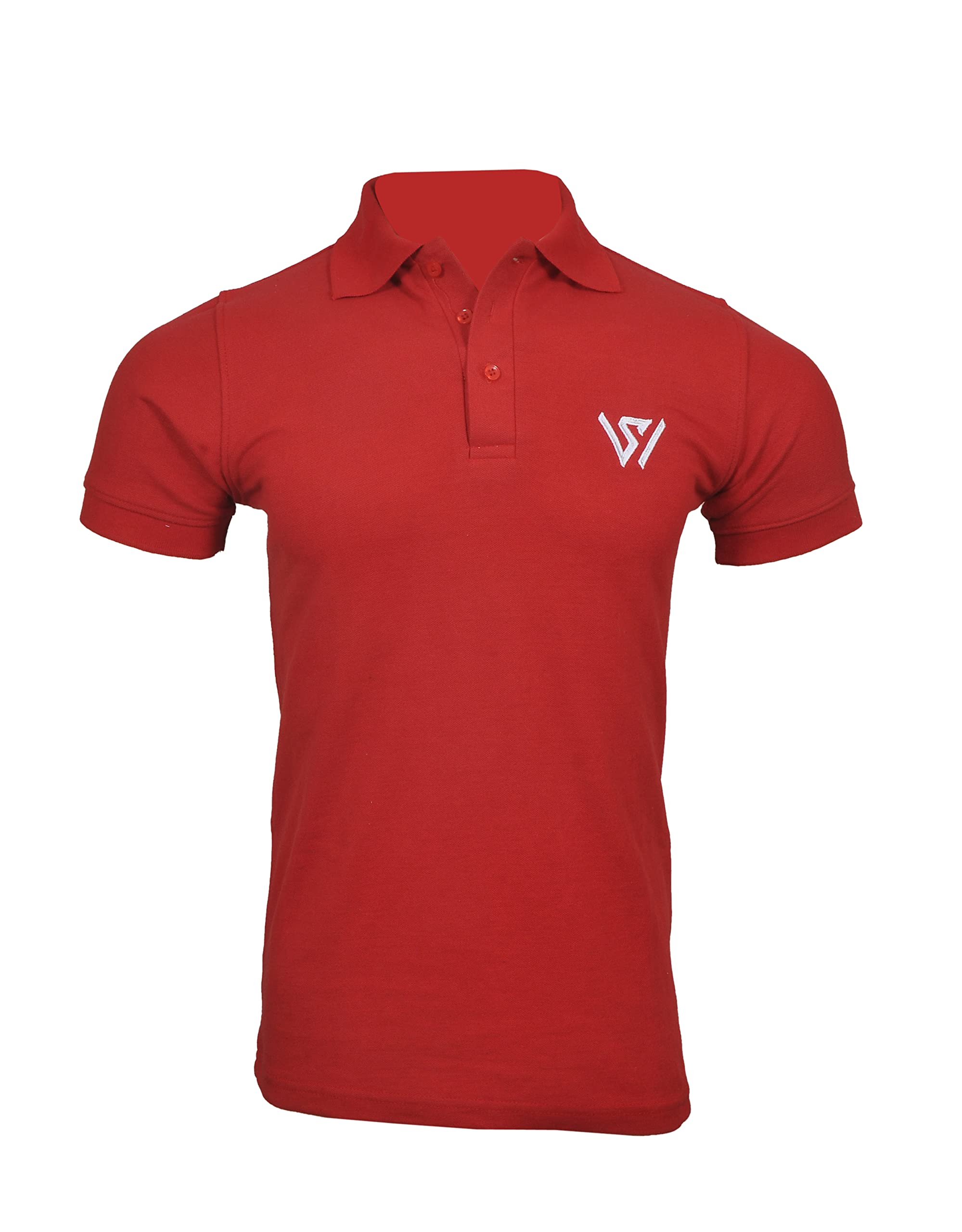 Swiss wayMen`s POLO T- Shirt with 100% Cotton - Collar style Men`s POLO T shirt casual men`s T shirt with short sleeves (PURE COTTON)