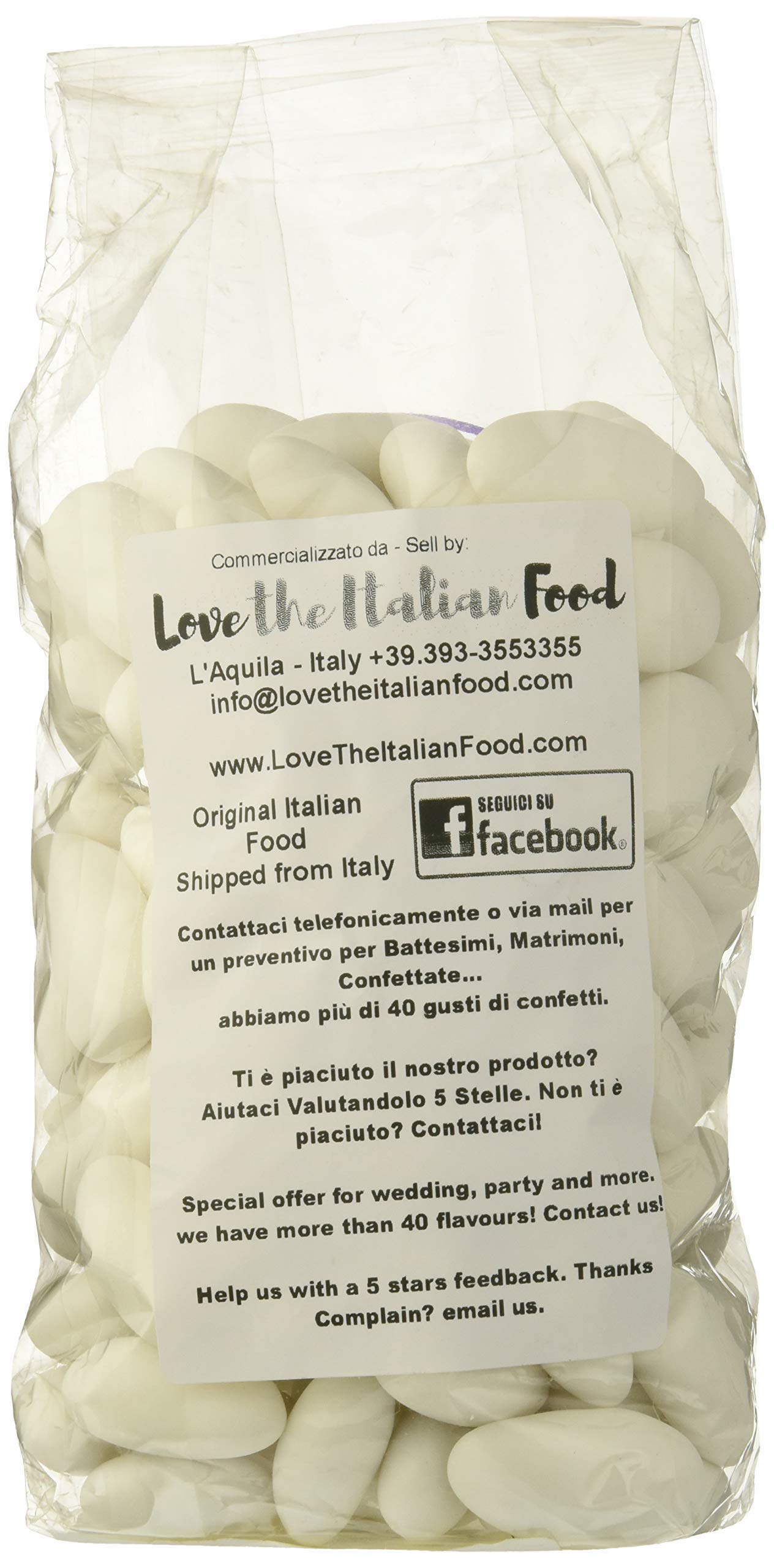 Confetti Pelino Sulmona dal 1783 Confetti Pelino Alle Mandorle Sicilia - 1000 gr