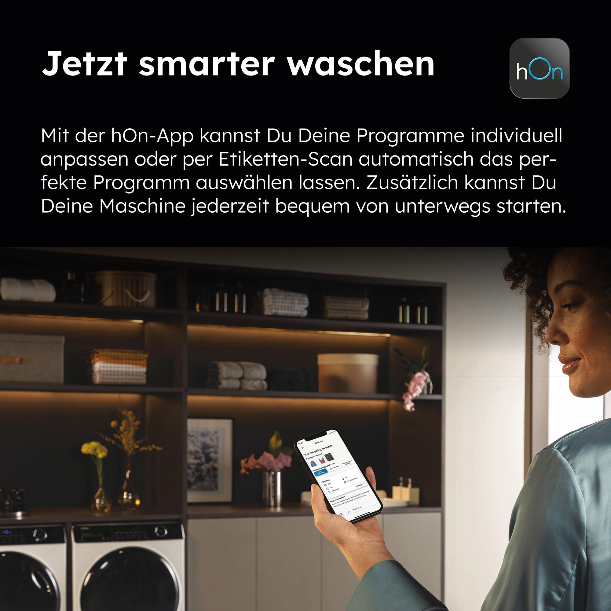 Haier Mini-Waschmaschine 5kg 51cm Breite 70cm Höhe 1200 U/Min Inverter-Motor A-Effizienz HW50-BP12307GU1